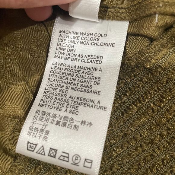 Maeve by Anthropologie Women's M Silky Bomber Jacket Modern Chic Trendy Layering - Picture 11 of 14